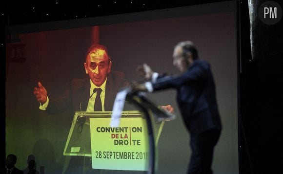 Eric Zemmour lors de "La convention de la droite", le 28 septembre 2019 à Paris.