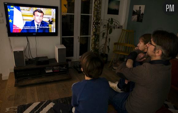 L'allocution du président de la République a été regardée par plus de 35 millions de téléspectateurs lundi