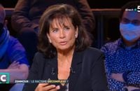 Anne Sinclair était l'invitée de "C Politique" sur France 5.