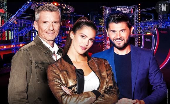 Denis Brogniart, Iris Mittenaere et Christophe Beaugrand.