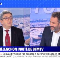 BFMTV : Jean-Luc Mélenchon compare Bruce Toussaint à un "flanby"