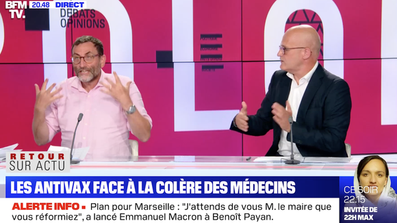 "Il fait de la merde !" : L'urgentiste Mathias Wargon se paye le patron de "France Soir" sur BFMTV