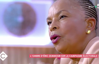 Christiane Taubira dans "C à vous" sur France 5