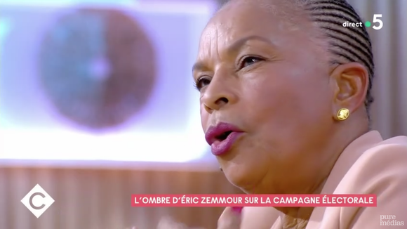 Christiane Taubira : "On entend trop Eric Zemmour dans les médias !"