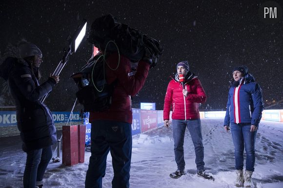 Messaoud Benterki au Grand-Bornand pour le biathlon