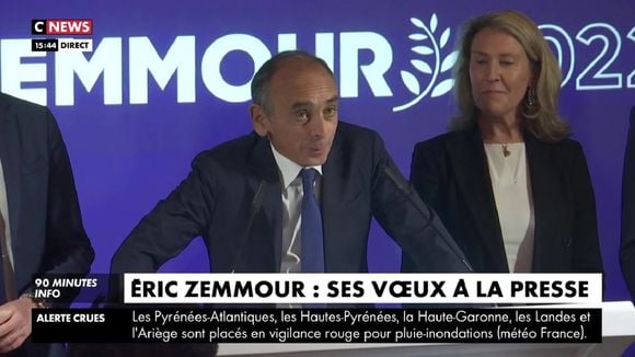 Lors de ses voeux à la presse, Eric Zemmour souhaite aux journalistes d'"être journalistes"