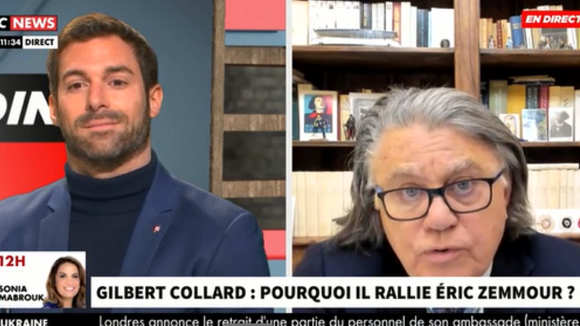 "Vous êtes un faux-cul" : Gilbert Collard raccroche au nez de Jean-Marc Morandini sur CNews