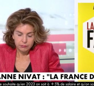 Anne Nivat sur le plateau de 'L'heure des pros' sur CNews...