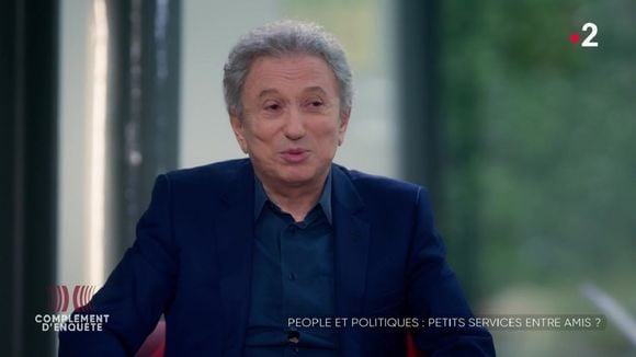 Michel Drucker agacé par les questions de Tristan Waleckx dans "Complément d'enquête"