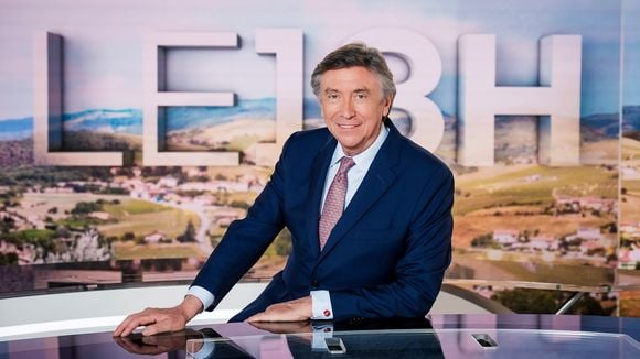 Jacques Legros en larmes à la fin du "13 Heures" de TF1