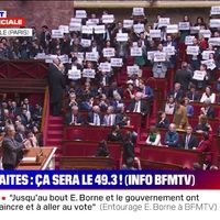 Audiences : Énorme carton pour BFMTV avec le 49.3 d'Élisabeth Borne sur la réforme des retraites