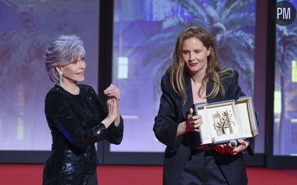 Jane Fonda et Justine Triet.