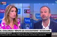 "Ce que vous faites est ignoble !" : Passe d'armes entre Manuel Bompard et Sonia Mabrouk sur CNews