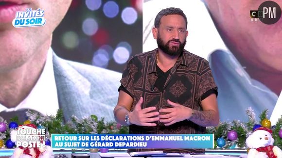 Cyril Hanouna dans "TPMP" sur C8 le jeudi 21 décembre 2023.