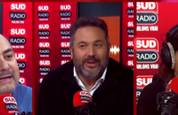 "C'est grotesque !" : Bruce Toussaint s'agace de la confrontation des audiences de "Bonjour !" et "Télématin" sur "Sud Radio" le 24 janvier 2024