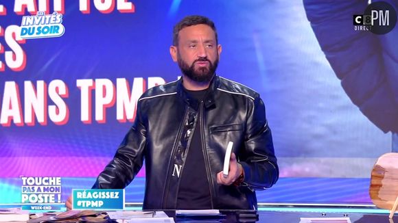 Cyril Hanouna dans "TPMP Week-end" sur C8 le vendredi 2 février 2024.