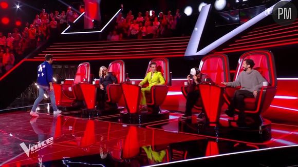 Le jury de The Voice se bat pour enrôler les talents.