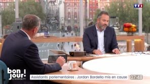 &quot;On vous pose une question et vous partez en sucette&quot; : Bruce Toussaint recadre Louis Aliot dans &quot;Bonjour !&quot; sur TF1 après ses propos sur &quot;Libération&quot; et &quot;L&#039;humanité&quot;