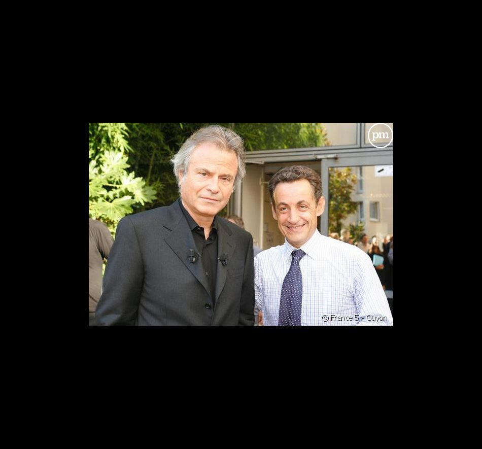 Franz-Olivier Giesbert et Nicolas Sarkozy