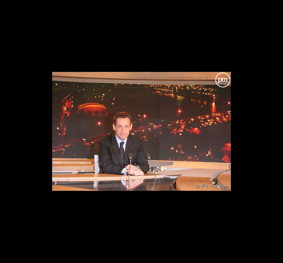Nicolas Sarkozy invité du 20H de TF1 (23 novembre 2006)