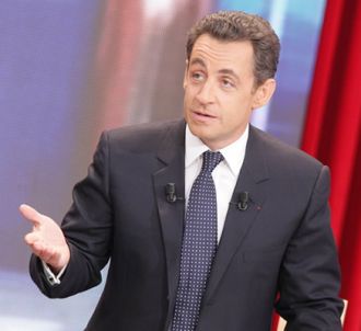 Nicolas Sarkozy dans 'J'ai une question à vous poser', le...