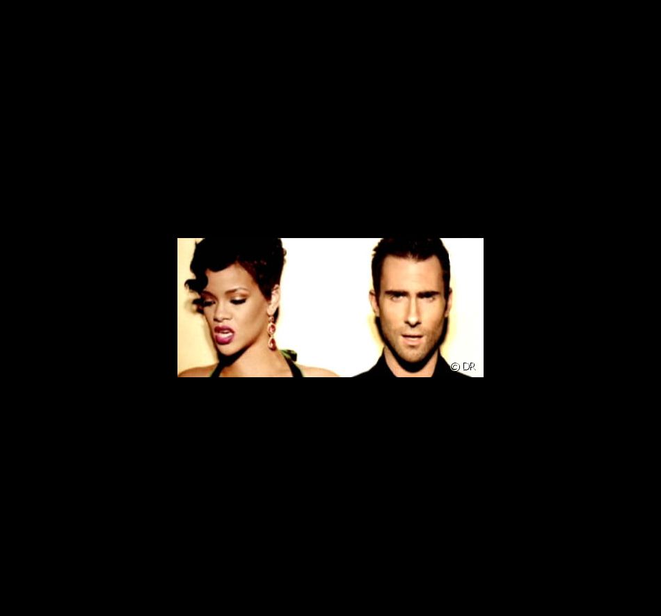 Rihanna et Adam Levine dans le clip de "If I Never See Your Face Again"