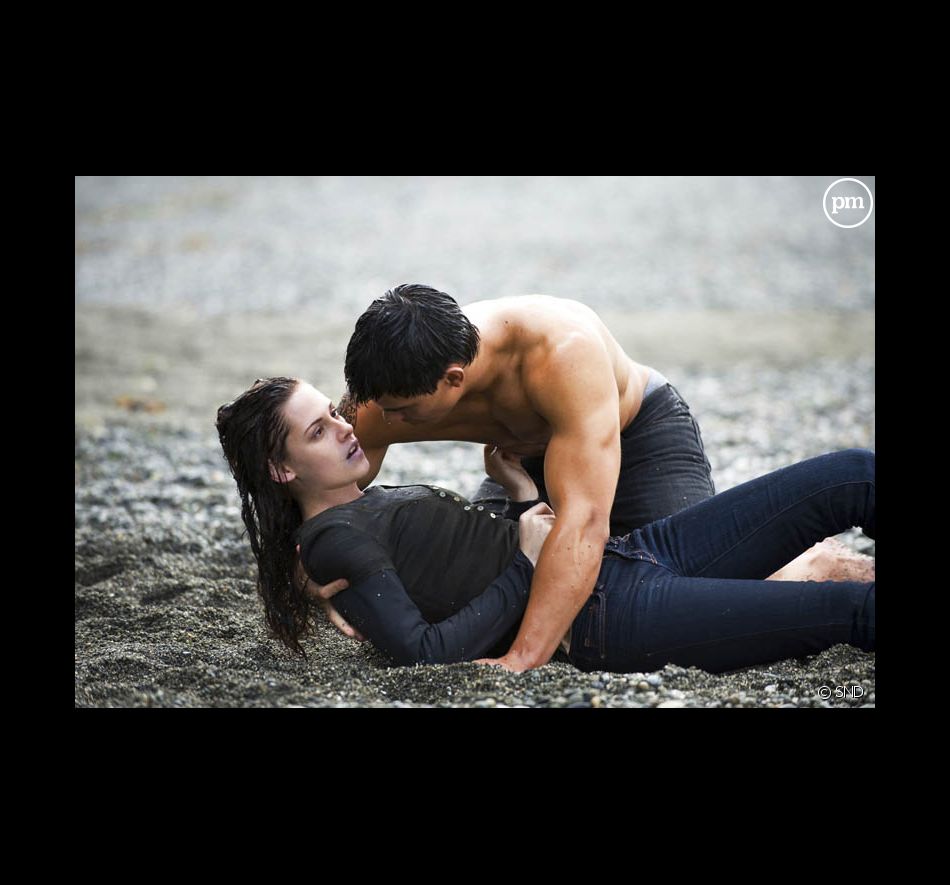 Kristen Stewart et Taylor Lautner dans "Twilight - Chapitre 2 : Tentation"