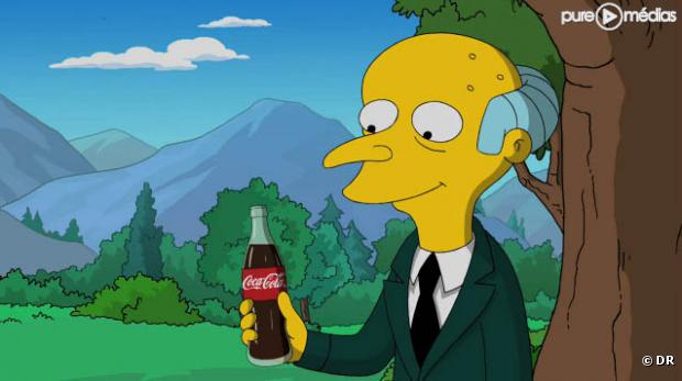 Les Simpson pour "Coca Cola"