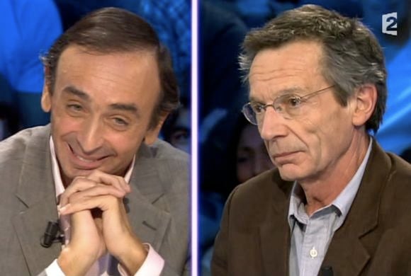 Eric Zemmour et Patrice Leconte