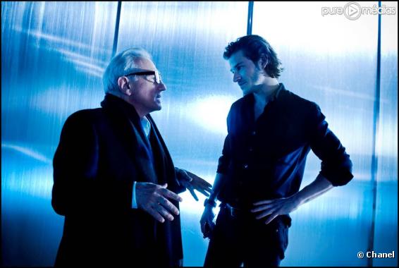Gaspard Ulliel tourne sous la direction de Martin Scorsese pour la marque Chanel.