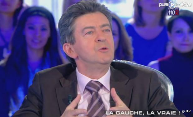 Jean-Luc Mélenchon, le 27 mars 2010 sur Canal+