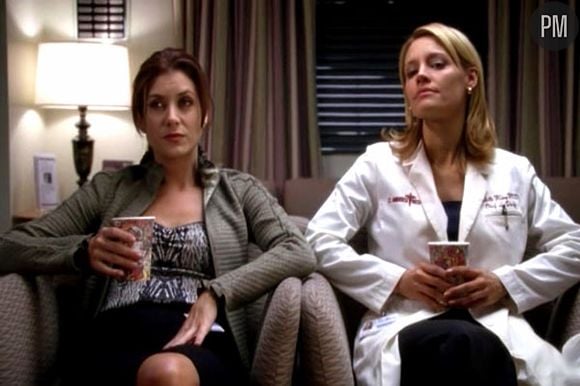 Kate Walsh et KaDee Strickland dans "Private Practice"