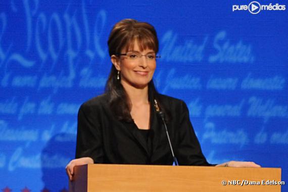 Tina Fey dans la peau de Sarah Palin dans "Saturday Night Live"