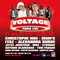 Maé, Diam's, Alexandra Burke, Stromae... réunis au "Voltage Paris Live", avec Ozap