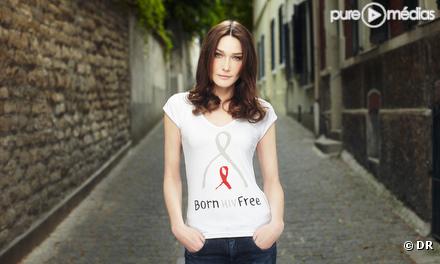 Carla Bruni, ambassadrice de la lutte contre le sida
