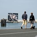 Le portrait de Franck Ribéry sur le port de Boulogne-sur-mer