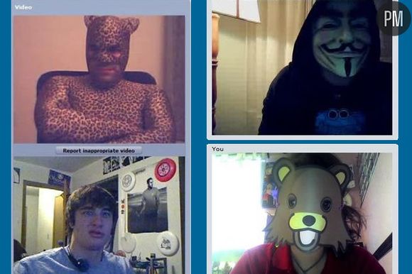 Des conversations parfois inattendues sur ChatRoulette...