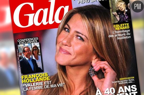 La Une de "Gala" (12 octobre 2010).