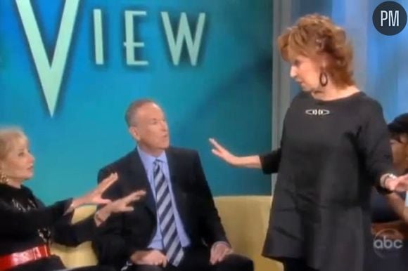 Barbara Walters, Bill O'Reilly et Joy Behar sur le plateau de "The View"