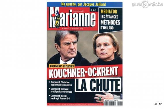 L'hebdomadaire "Marianne" du 4 décembre 2010