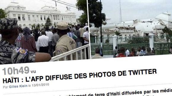 L'AFP condamnée après l'utilisation de photos prises sur Twitter