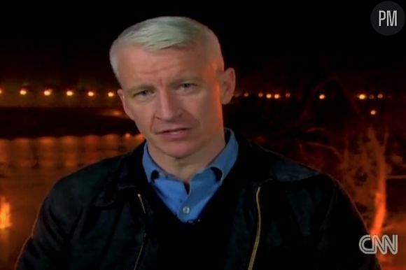 Anderson Cooper, reporter de CNN en Egypte