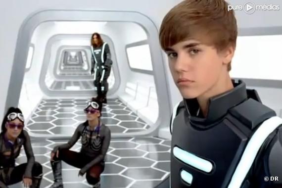 Justin Bieber dans le spot publicitaire de Best Buy