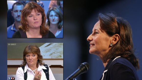 Oubliée par Nicolas Sarkozy, l'ex-panéliste de TF1 reçue par Ségolène Royal