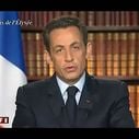 Nicolas Sarkozy s'exprimera dimanche soir à la télévision