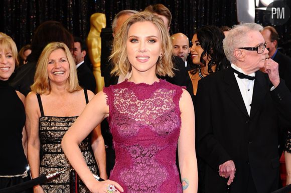 Scarlett Johansson. La 83ème cérémonie des Oscars à Los Angeles le 27 février 2011. 