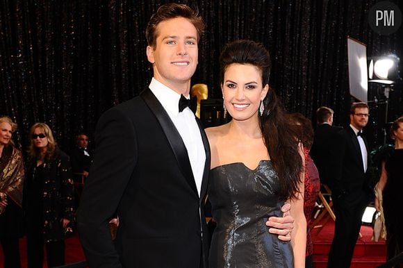 Elizabeth Chambers et Armie Hammer. La 83ème cérémonie des Oscars à Los Angeles le 27 février 2011. 