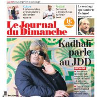 Le JDD décroche une interview exclusive de Kadhafi