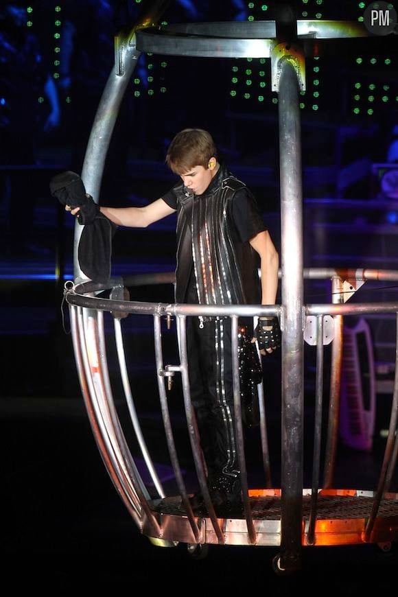 Justin Bieber en concert en Allemagne, le 26 mars 2011