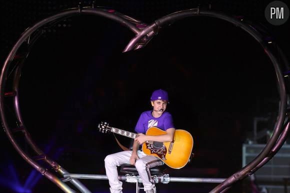 Justin Bieber en concert en Allemagne, le 26 mars 2011